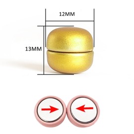 XUTONG 6 Pairs Magnetic Hijab for Women, Hijab Brooch with Magnetic Buckle Muslim Magnetic Clip for Hijab, Multipurpose Pins with Magnets - Strong Pins No Holes for Women