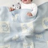 CREVENT 76x102cm Cozy Soft Warm Chenille Baby Blanket for Girls