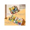 Tablero Montessori Sensorial Musical Y Con Luz P Bebs 1-3