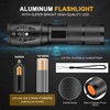 Pocketman 2 Pack LED Torches High Lumen,Powerful Flashlight with 5