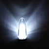 EZLS Cool White C9 Smooth LED Bulb Transparent Lens -