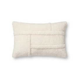 Loloi PLL0111 Ivory 13'' x 21'' Cover Only Pillow