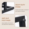 SELEAD 2 Tier Poster Stand with Double Sided Chalkboard -