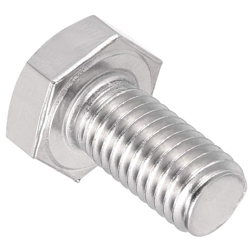 TA-VIGOR M10 x 20mm Left Hand Hex Bolt, 304 Stainless