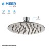 MEER Faucets by CNX Regadera Redonda de Lluvia (Acero Inoxidable)