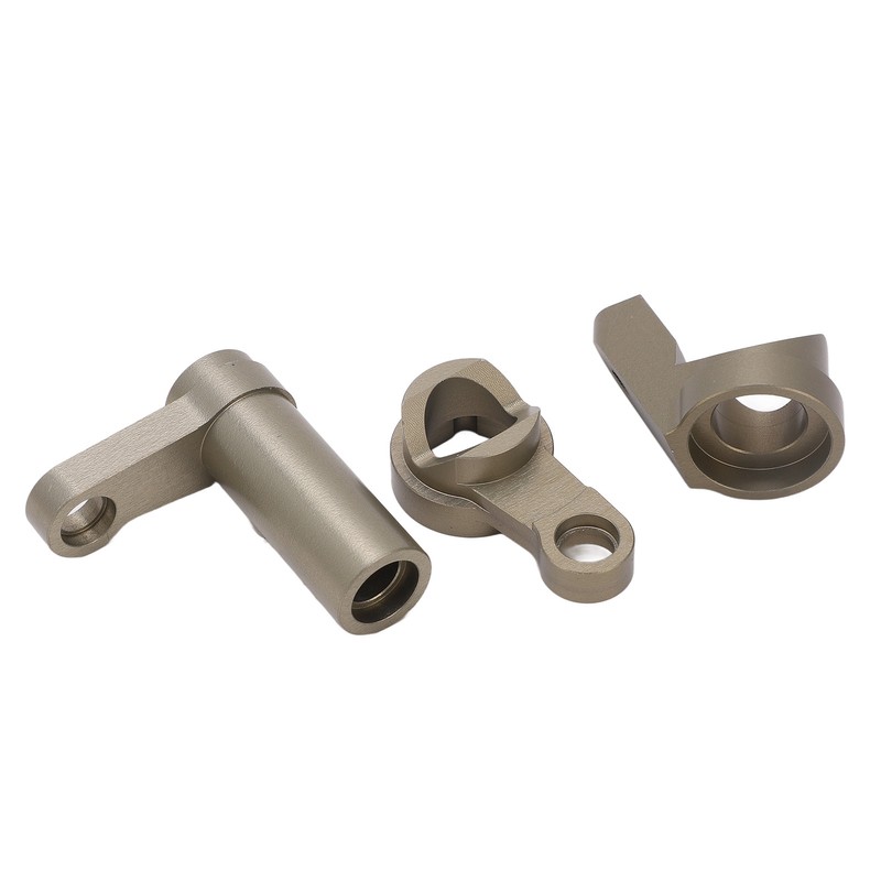 RC Steering Knuckle Kit Aluminum Alloy Shock Absorption Steering Assembly