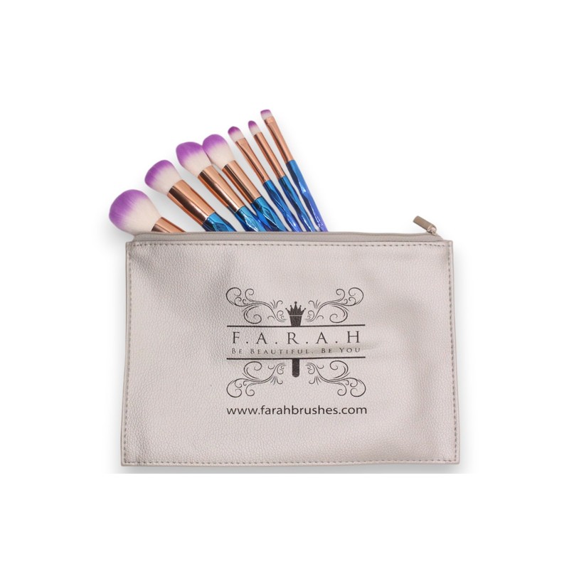 F.A.R.A.H Enchanted Radiance Brush Set - 7 Pc Brush Set
