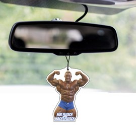 CME.Promo 2x Markus Rhl C Nur Fleisch macht Fleisch Duftbaum Auto lustig, Auto Duftspender, Duftbaum Auto tuning, car air freshener, Duftanh?nger Auto, Duftbaum Set Auto
