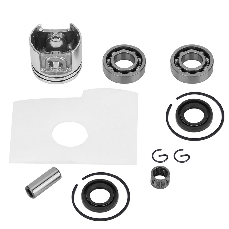 Aluminum Piston Kit Replacement Chain Saw Accessory Spare Parts for