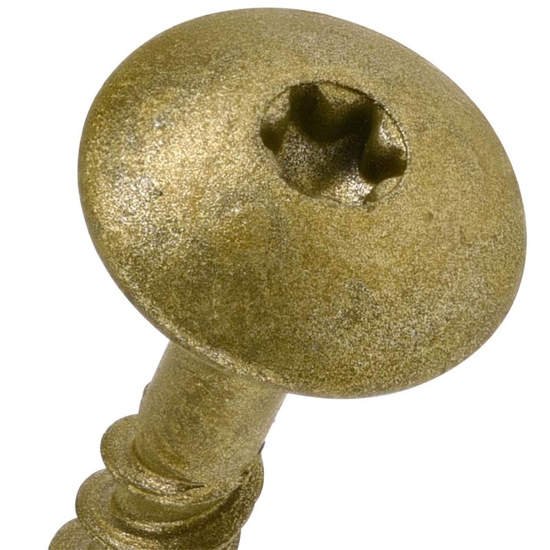 Power Pro 47867 Lag Screws, 1/4" x 2", Star Drive