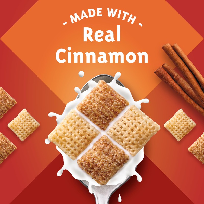 Cinnamon Chex Cereal, Gluten Free Breakfast Cereal, Made with Whole
