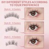 MLEN DIARY Manga Lashes 120 Cluster Lashes 9-12mm D Curl