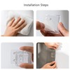 UtySty 4 Pack Shower Curtain Liner Clips Shower Splash Guard