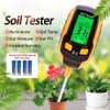 5-in-1 Soil Tester Multifunctional Soil Detector Moisture Meter pH Meter