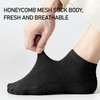 Mens Ankle Trainer Socks - 6 Pairs Summer Thin Breathable