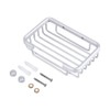 Yosoo Wall Mounted Soap Dish Storage Basket Soap Dish Aluminium