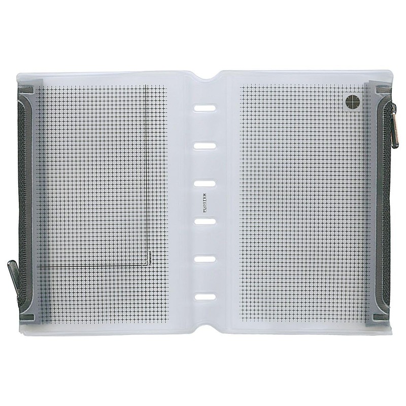 PLOTTER 7771783 Mini 6 Size Zipper Case Leather Binder Refill