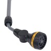 Melnor 65145AMZ RelaxGrip 8-Pattern Pivoting-Head QuickConnects Extension Wand, Black/Yellow