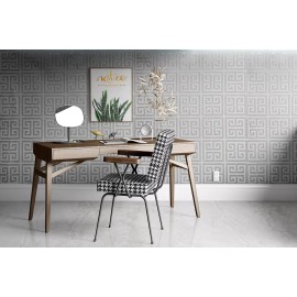 AMINAH DECO Greek Key Peel and Stick Wallpaper Classic Geometric Self Adhesive Wallpaper 6M