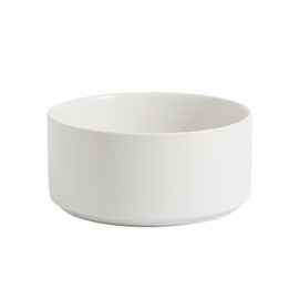 Havniva Non-Slip Ceramics Dog Bowl, 6in, White, 28oz