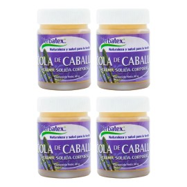 Pack 4 Pomadas De Cola De Caballo Frasco De 40g Hierbas
