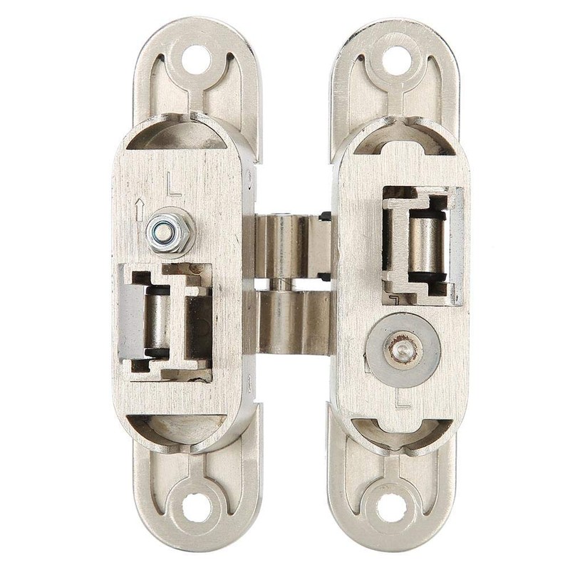 Nikou Zinc Alloy Hinge, Adjustable Crossed Concealed Hinge Accessory Low