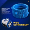 2 Pack 896584000-143 Blue Front Tire Kit with Super Hump