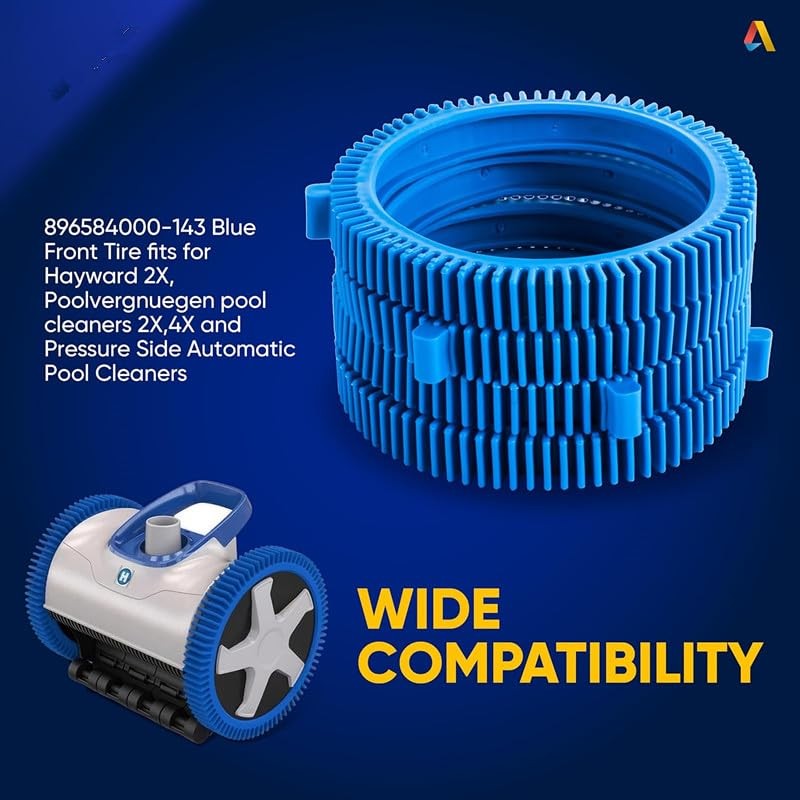 2 Pack 896584000-143 Blue Front Tire Kit with Super Hump