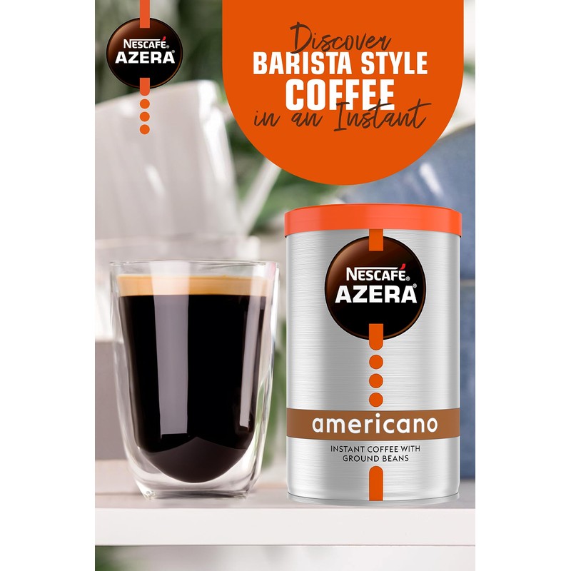 NESCAFE Azera Americano Instant Coffee, 90 g (Pack of 6)