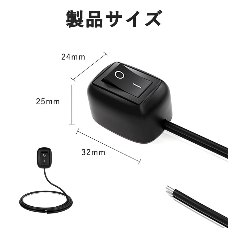 Car Switch Button, Car DIY Switch, Water Drop Shape Button
