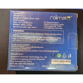 Rolimate Rolimat Wooden Geometric  Sorter Montessori Kids Toys Educational Learning 24m+