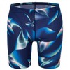 Speedo Herren Badehose Allover Digital Jammer Print 1, Navy/Neon Blue,