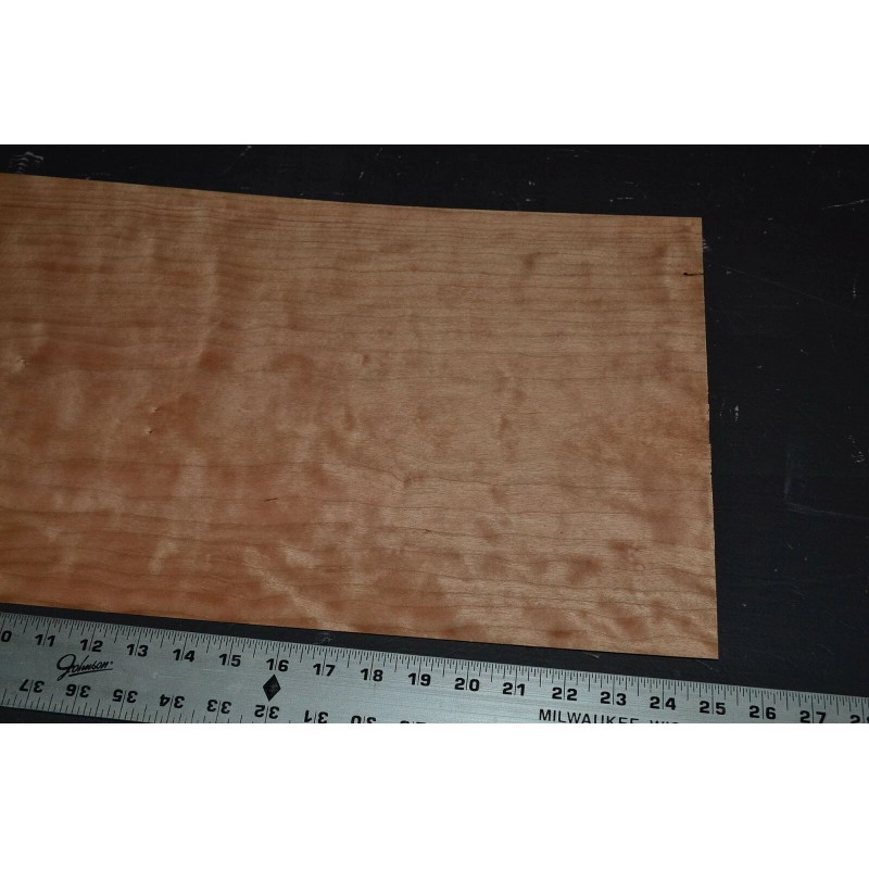 Unbranded Cherry Wood Veneer Sheet 12 x 24 inches 1/42nd