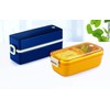 Asbel SS-T600 3632 2-Tier Lunch Box, 20.3 fl oz (600