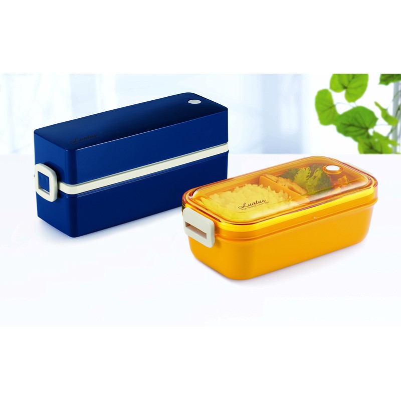 Asbel SS-T600 3632 2-Tier Lunch Box, 20.3 fl oz (600