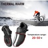 ROCKBROS Overshoes Bicycle Waterproof Overshoes Windproof for Men and Women