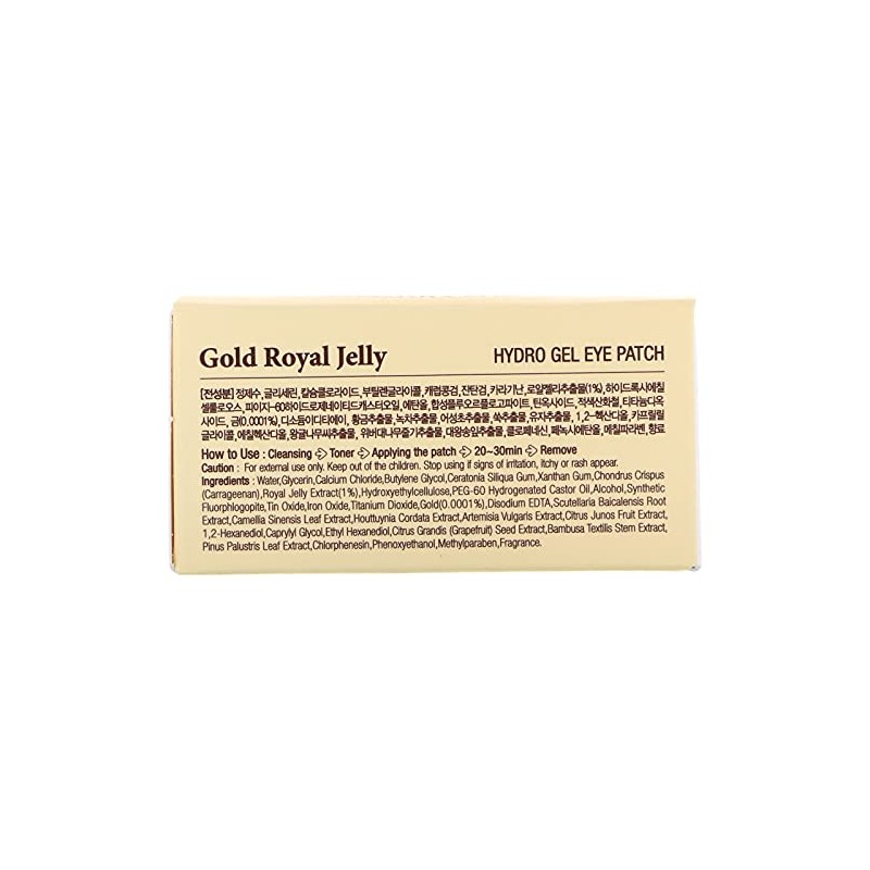 Koelf Gold Royal Jelly Hydro Gel Eye Patch, 60 Patches