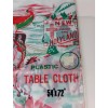 NOS Vtg "New From the Holyland" Plastic Christmas Table Cloth,