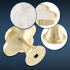 Cionyce 6 Pack Clover Cabinet Knobs Zinc Alloy Single Hole