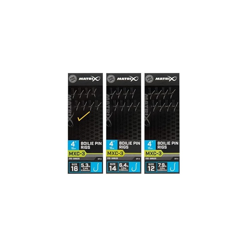 Matrix MXC-6 4" F1 Band Rigs (Size 16)