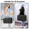 WELIDAY Weekender Bag for Women, 5 Pcs Set Carry on