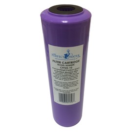 Home Master CFF25-10 Jr F2 Replacement Water Filter, Activated Alumina/GAC Fluoride Filter, Purple, Pack of 4
