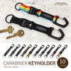 Liberta tmky-003 Men's Key Holder, Carabiner, Buckle Included, Nylon Keyring,