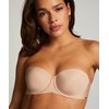Hunkemöller Jane Preformed Strapless Underwired Bra, Rugby Tan