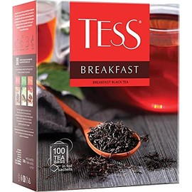 Tess Breakfast Black Tea Rich Noble Taste Of Black Tea With Bright Floral Nuance 100 pcs.