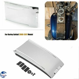 Unbranded CHROME LOWER DASH TANK PANEL FIT FOR HARLEY SOFTAIL FXST FLST 2000-2017 US STOCK