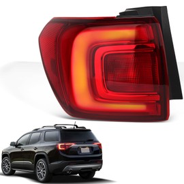 KNSPEC Tail Lights Assembly Compatible With Acadia 2017-2019 Left Driver Side Outer Rear Tail Light Assembly GM2804126 84709444(17-19 Left Driver Side)