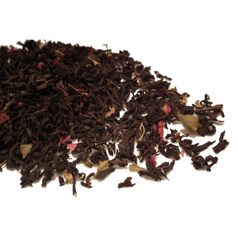Rose Tea Gift Set Congou Black Loose Leaf Tea Flavoured