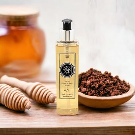 Luxx Creations - Hand Soap & Body Wash 250ml (Dark Honey & Sandalwood) - Highly Fragranced, Free from SLS, Vegan Friendly