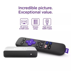 Roku Newest Roku Premiere 3920RW HD/4K/HDR Streaming Media Player Sealed